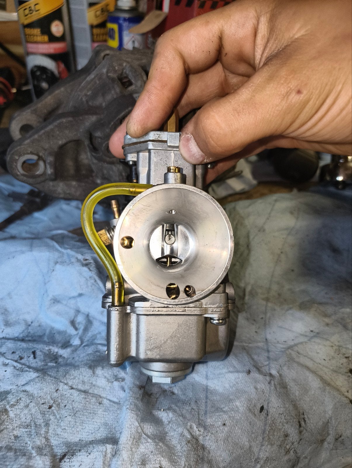 sunworld 21mm pwk, Ophalen of Verzenden, Zo goed als nieuw, Benzinemotor, 1800 rpm of meer