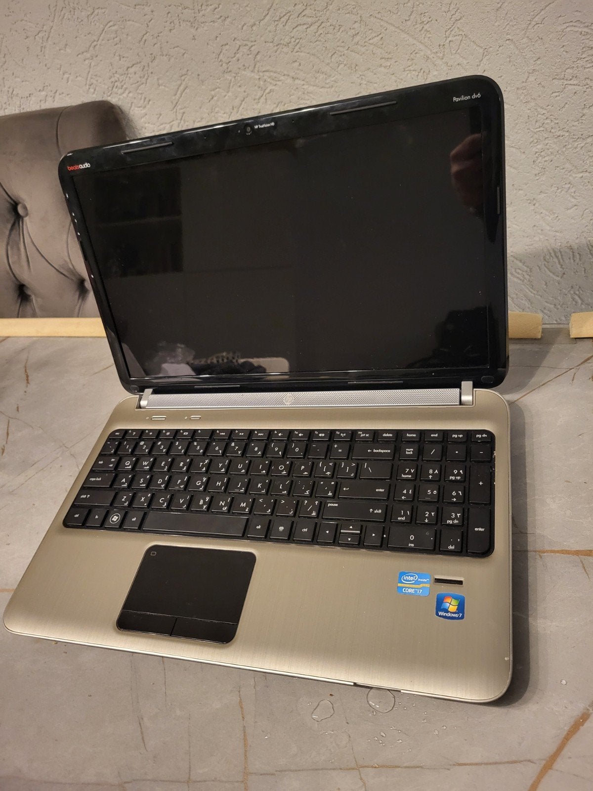 HP Pavilion dv6 laptop - Intel Core i7, Windows 7, Ophalen of Verzenden, 2 tot 3 Ghz