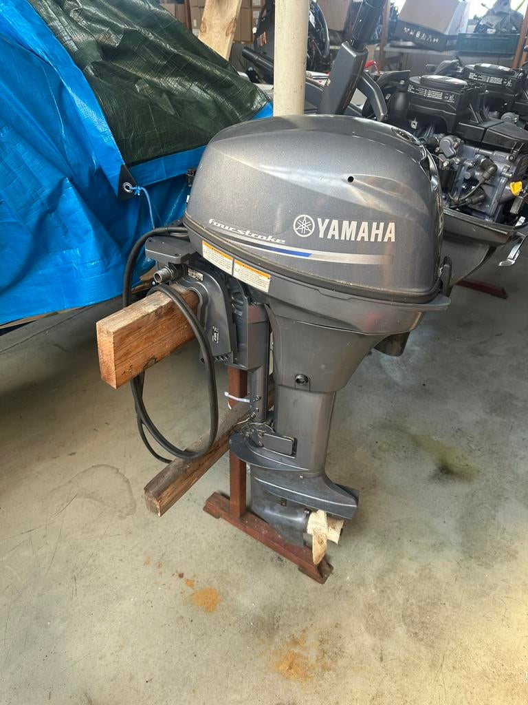 Yamaha 9.9 pk 4 takt , langstaart electrische start., Watersport en Boten, Ophalen, Gebruikt, Viertaktmotor, Honda