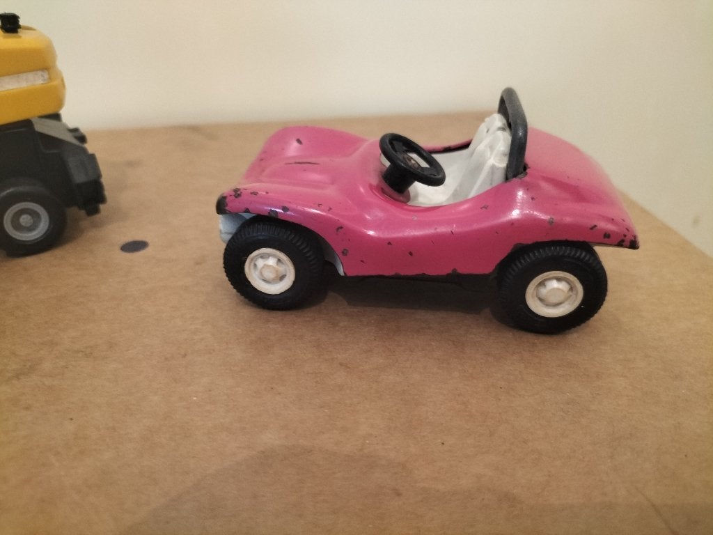Vintage Tonka speelgoedauto - Rose buggy, Ophalen of Verzenden, Gebruikt