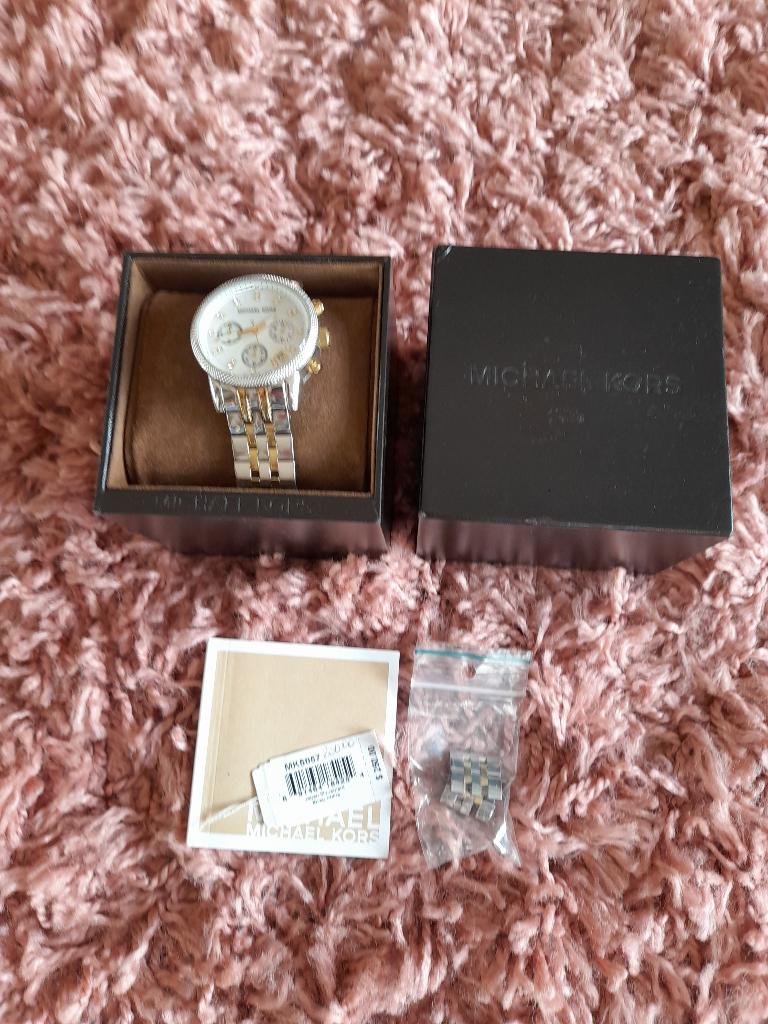 Michael kors horloge, Overige merken, Staal, Gebruikt, Staal