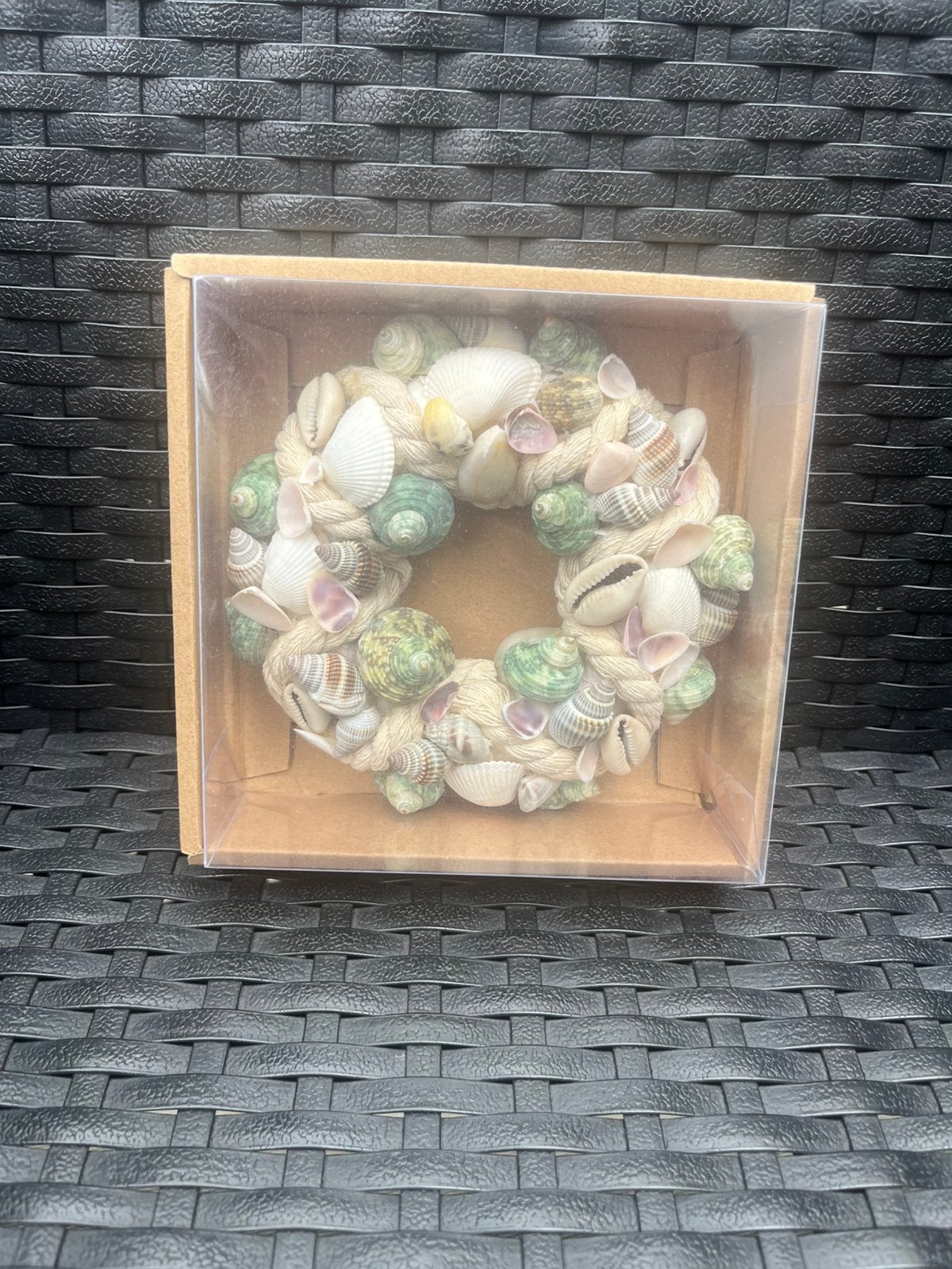 Rivièra Maison Happy Ocean Wreath, schelpen kransje, Huis en Inrichting, Woonaccessoires | Kransen, Ophalen of Verzenden, Nieuw