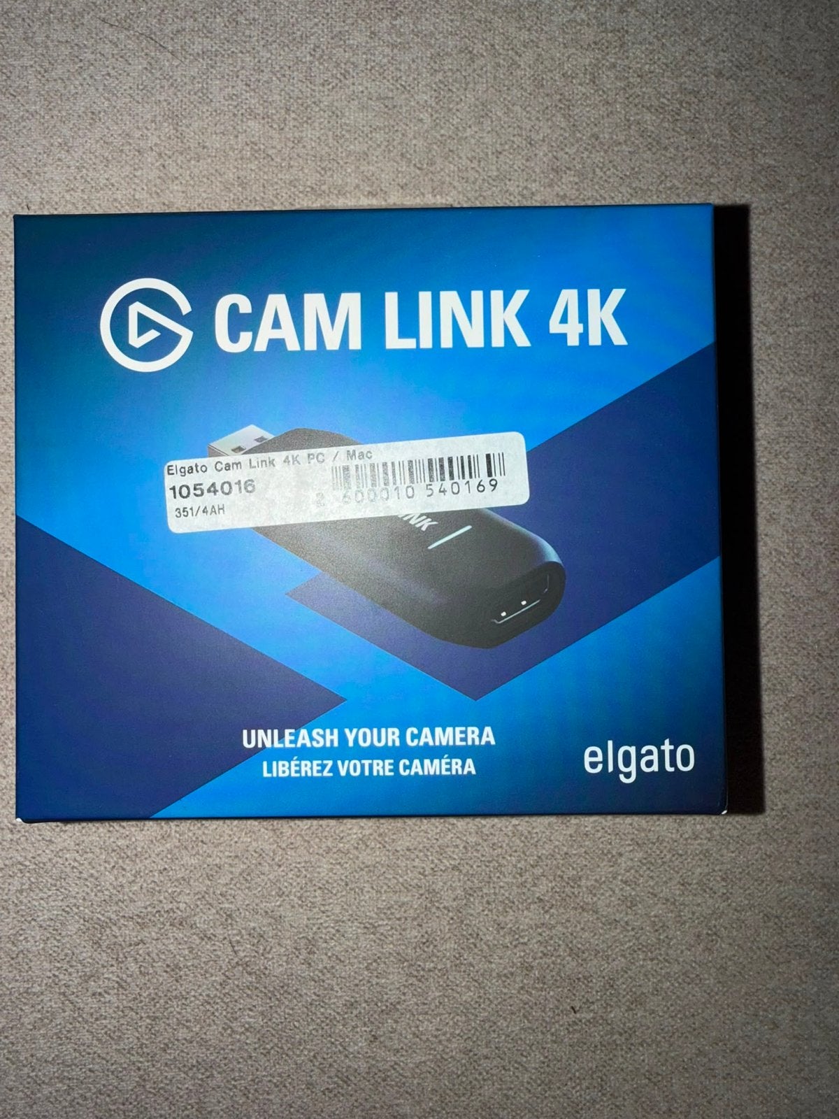 Elgato Cam Link 4K - Stream en neem op in 4K, Computers en Software, Capture cards, Ophalen, Zo goed als nieuw