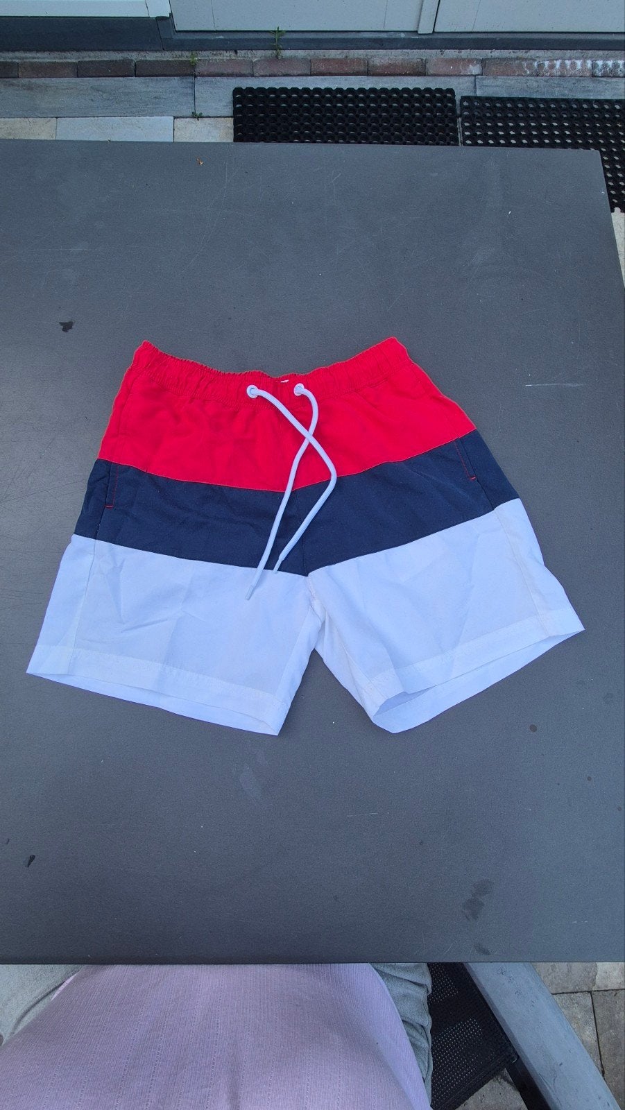 Terranova Zwembroek Maat XS Rood Blauw Wit, Ophalen of Verzenden, Terranova, Zwemshort, Rood