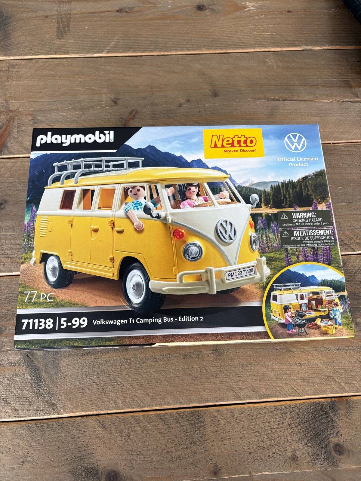 Playmobil Volkswagen T1 Camping Bus - Editie 2 (71138), Kinderen en Baby's, Complete set, Voertuig, Nieuw, Ophalen of Verzenden