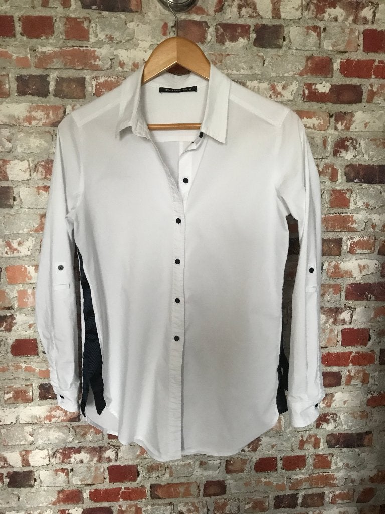 Expresso witte blouse maat small 36, Kleding | Dames, Blouses en Tunieken, Expresso, Wit, Ophalen of Verzenden, Zo goed als nieuw