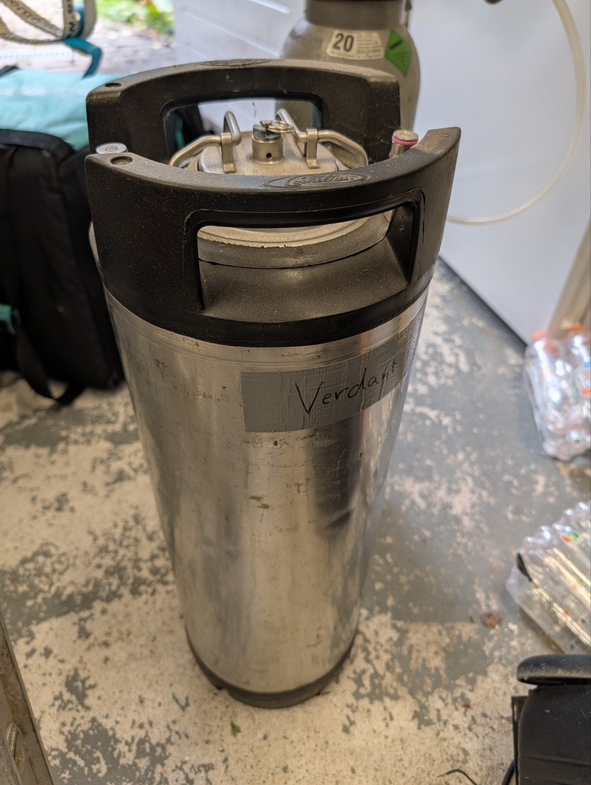 soda keg tbv bierbrouwen, Ophalen, Gebruikt