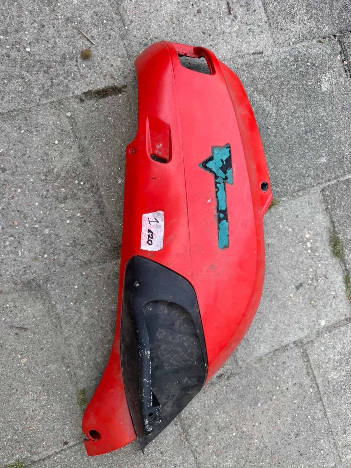 Piaggio skr zijkap diverse 50cc 125cc 180cc, Ophalen of Verzenden