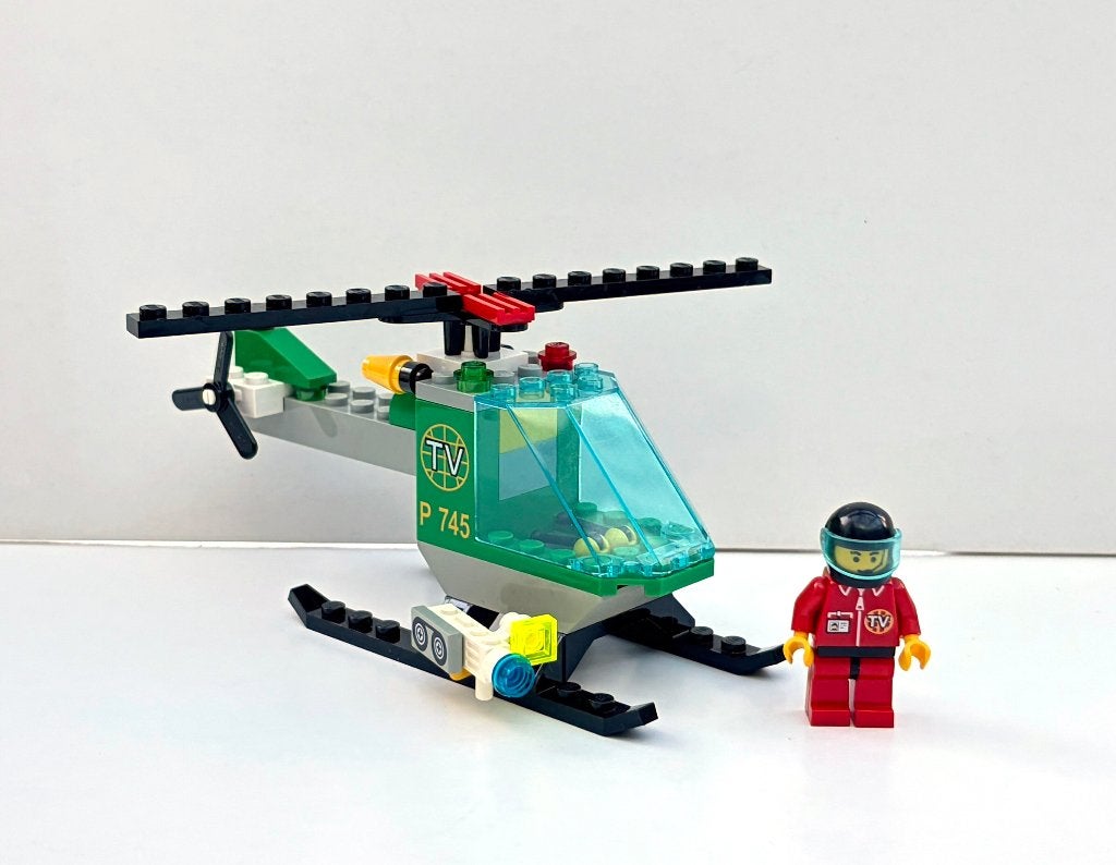 Lego Town no. 6425: TV Chopper, Lego, Compleet, Ophalen of Verzenden, Complete set