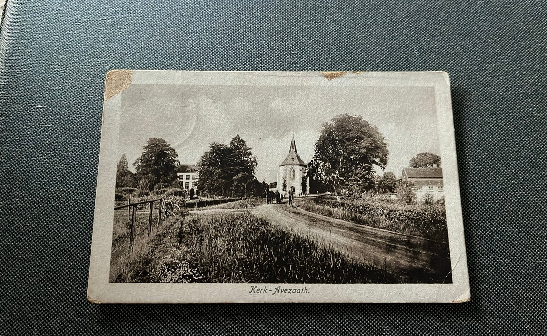 Avezaath kerk 1939, Ophalen of Verzenden, 1920 tot 1940, Gelopen, Gelderland