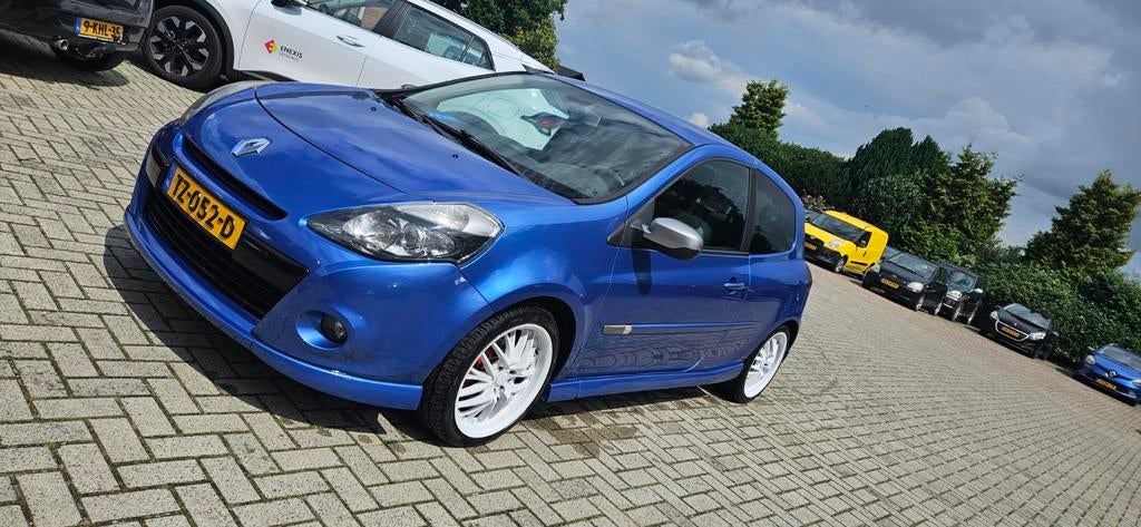 Renault Clio 1.6 16V GT 94KW 3-DRS 2009 Blauw, Voorwielaandrijving, 535 kg, 4 cilinders, Blauw