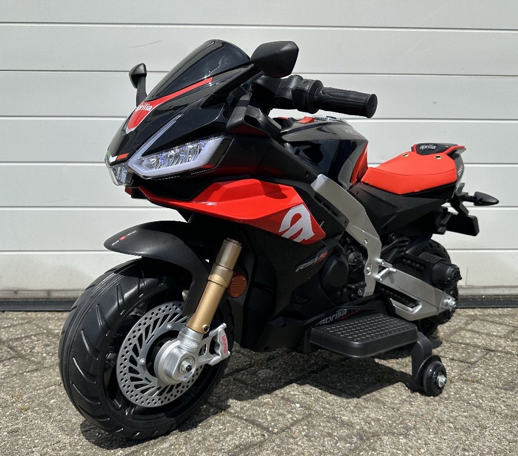 Kinder Motor APRILIA RS V4 MC 12v accu verlichting NIEUW, Ophalen of Verzenden, Nieuw