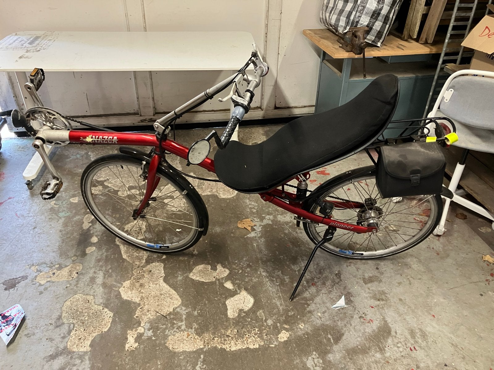 Nazca Pioneer ligfiets - Comfortabel en snel, Fietsen en Brommers, Gebruikt, Velgrem, Onderstuur, Ophalen