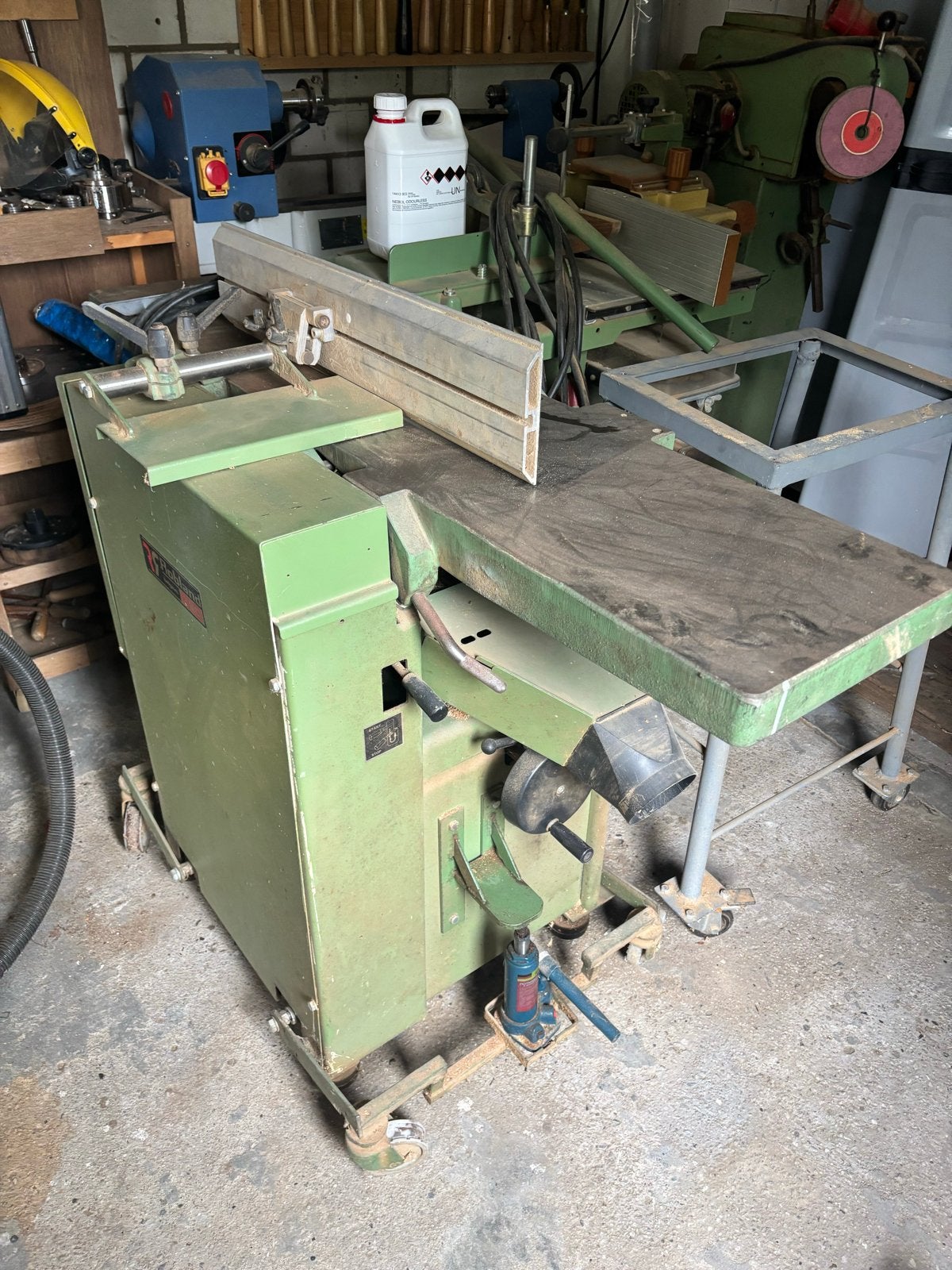Houtbewerkingsmachines: Schaafbank, Freesbank, Zaagtafel, Doe-het-zelf en Verbouw, Ophalen, Gebruikt