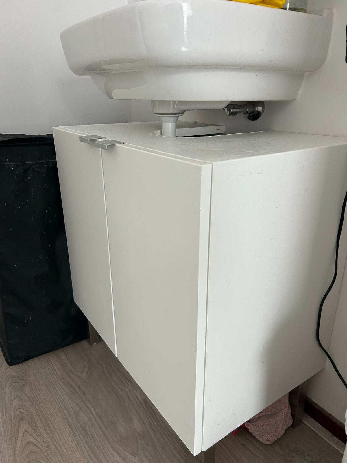 Wastafelonderkast wit 65x60x38 cm - Zeer goede staat, Ophalen, 50 tot 100 cm, Zo goed als nieuw, Minder dan 100 cm