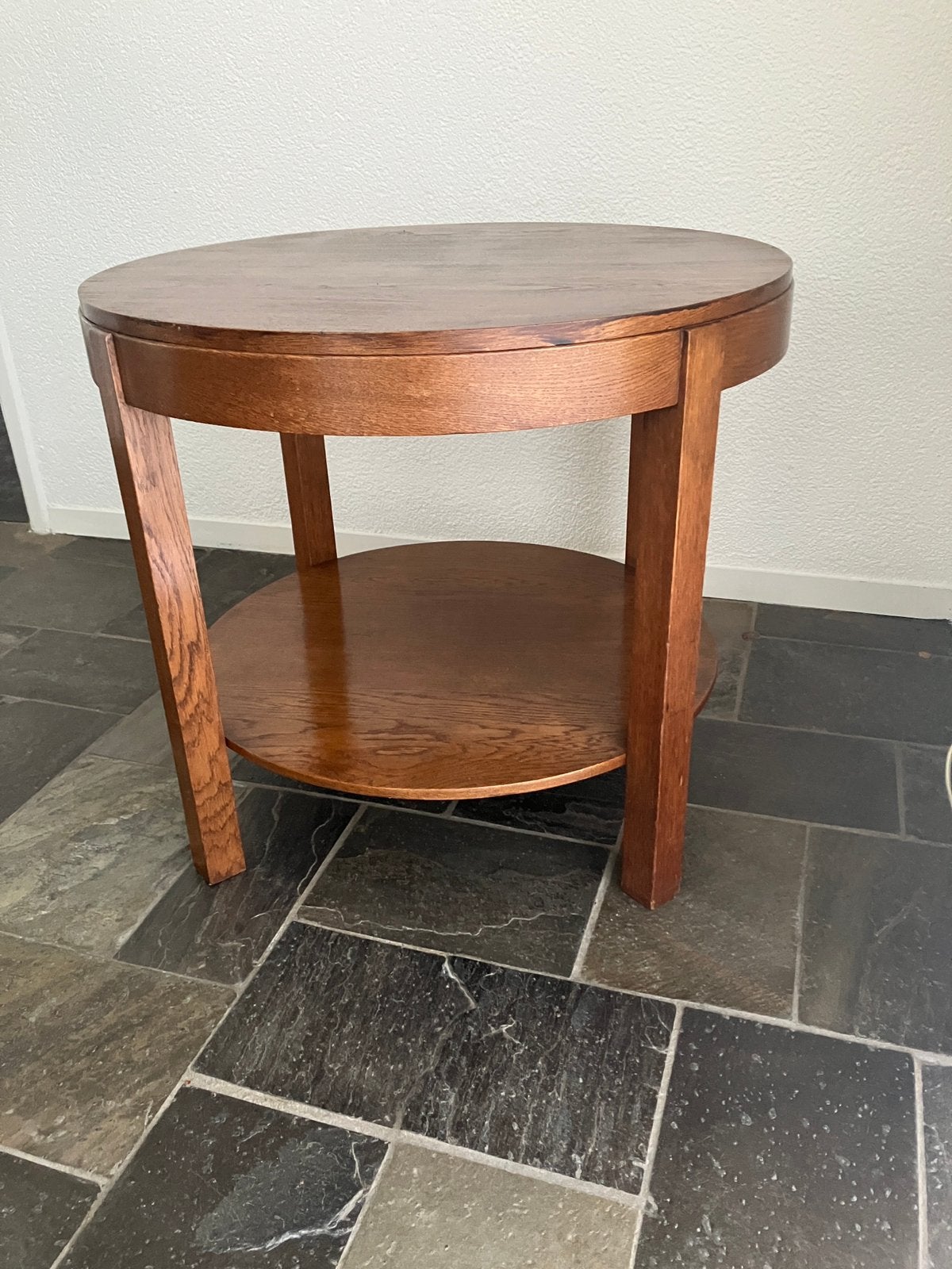 salontafel uit de jaren 50 van de AmsterdamseSchool, Huis en Inrichting, Tafels | Salontafels, Ophalen, 50 – 75, Gebruikt, 50 tot 100 cm