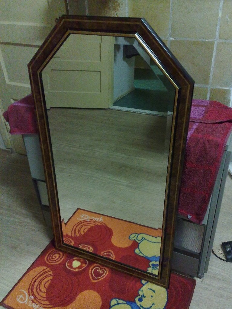 spiegel, 100 tot 150 cm, Ophalen of Verzenden, Zo goed als nieuw, 75 tot 100 cm