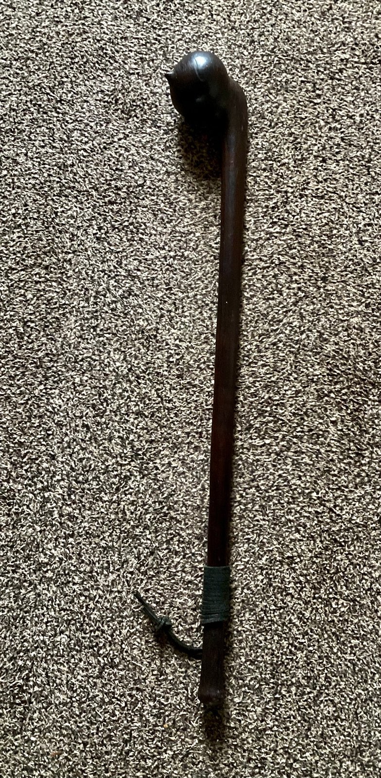 Antieke Werpknots Masai Rungu, Antiek en Kunst, Antiek | Overige Antiek, Verzenden