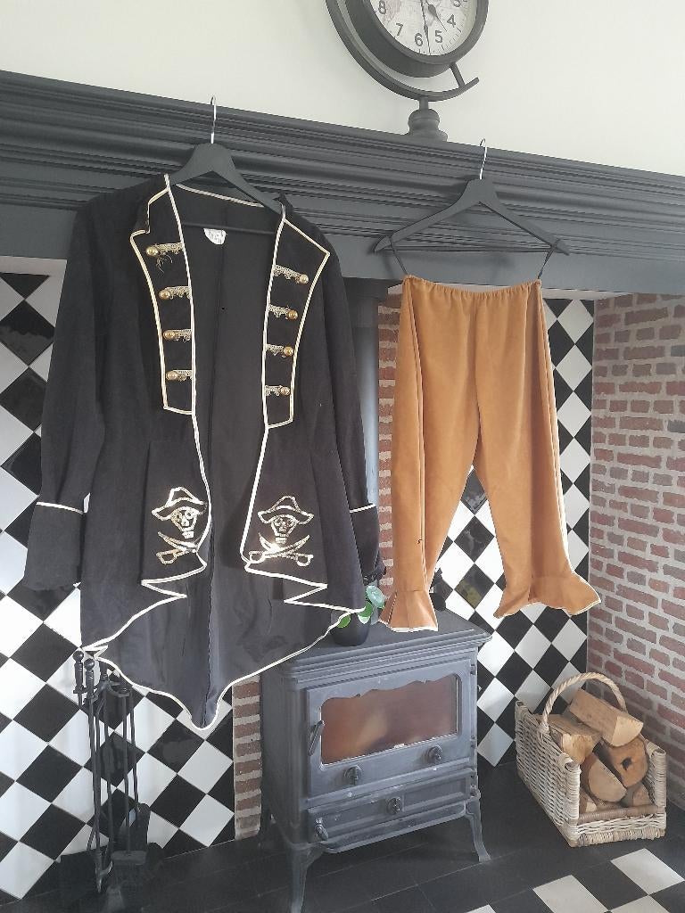 Piratenpak maat 36/38, Ophalen, Gebruikt, Jongen of Meisje