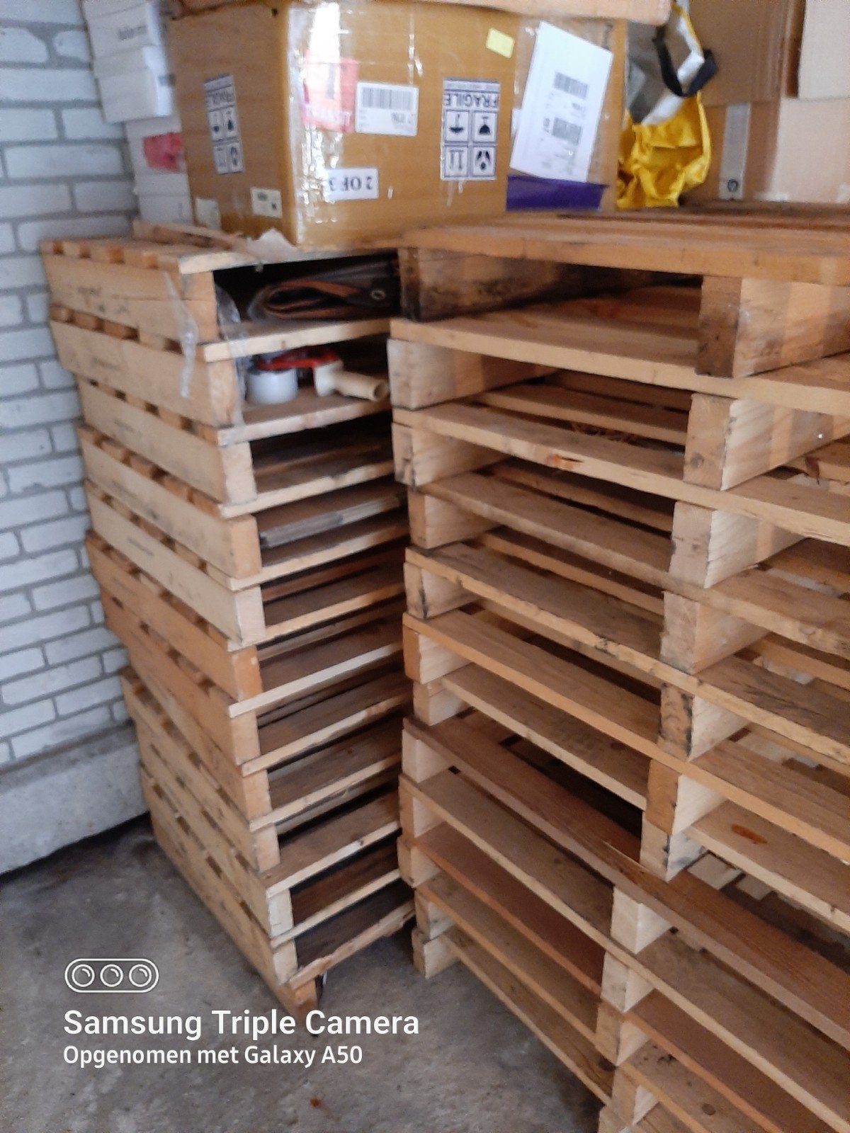 20 stuks nieuwe pallets 100x65, Doe-het-zelf en Verbouw, Hout en Planken, Ophalen of Verzenden
