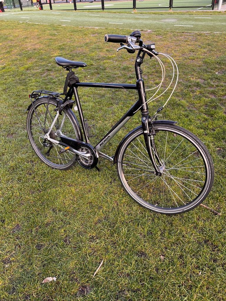 Koga herenfiets / trekkingfiets - framemaat 63 cm, Fietsen en Brommers, Ophalen, 28 inch, Gebruikt, Vering