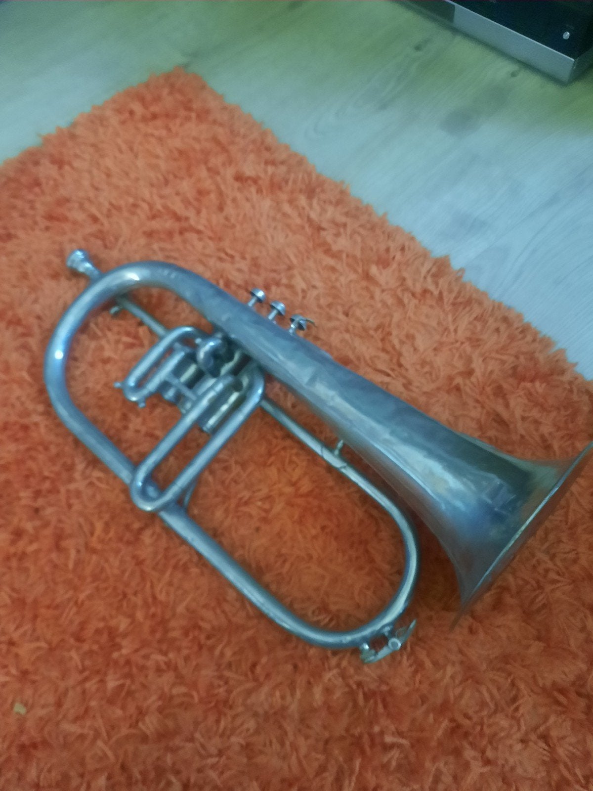 antieke trompet België opknapper, Muziek en Instrumenten, Ophalen, Gebruikt, Overige typen