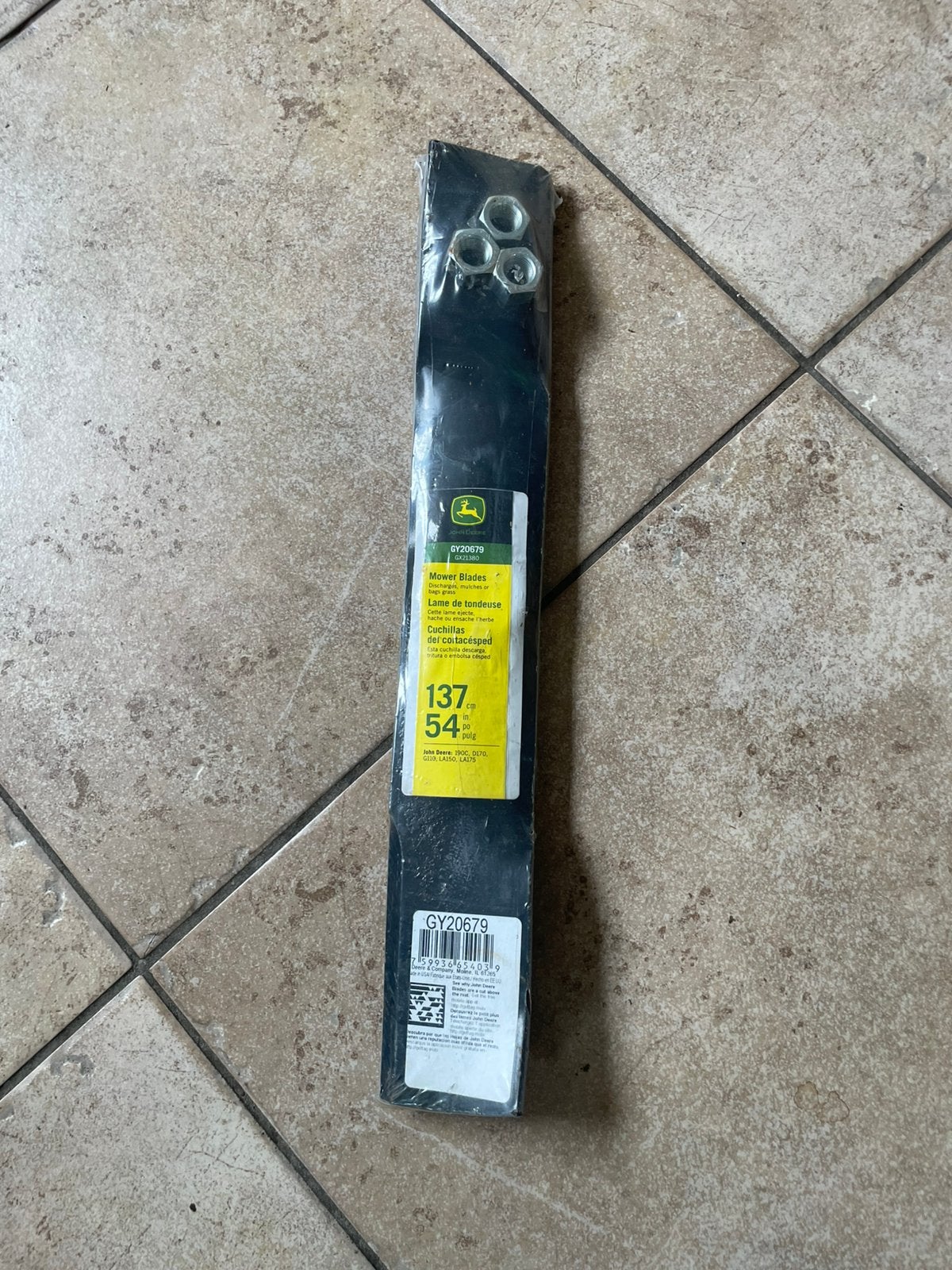 John Deere Grasmaaier Messen maaidek 137 cm (54 inch), Tuin en Terras, Ophalen, Nieuw, 50 cm of meer, Mulchfunctie