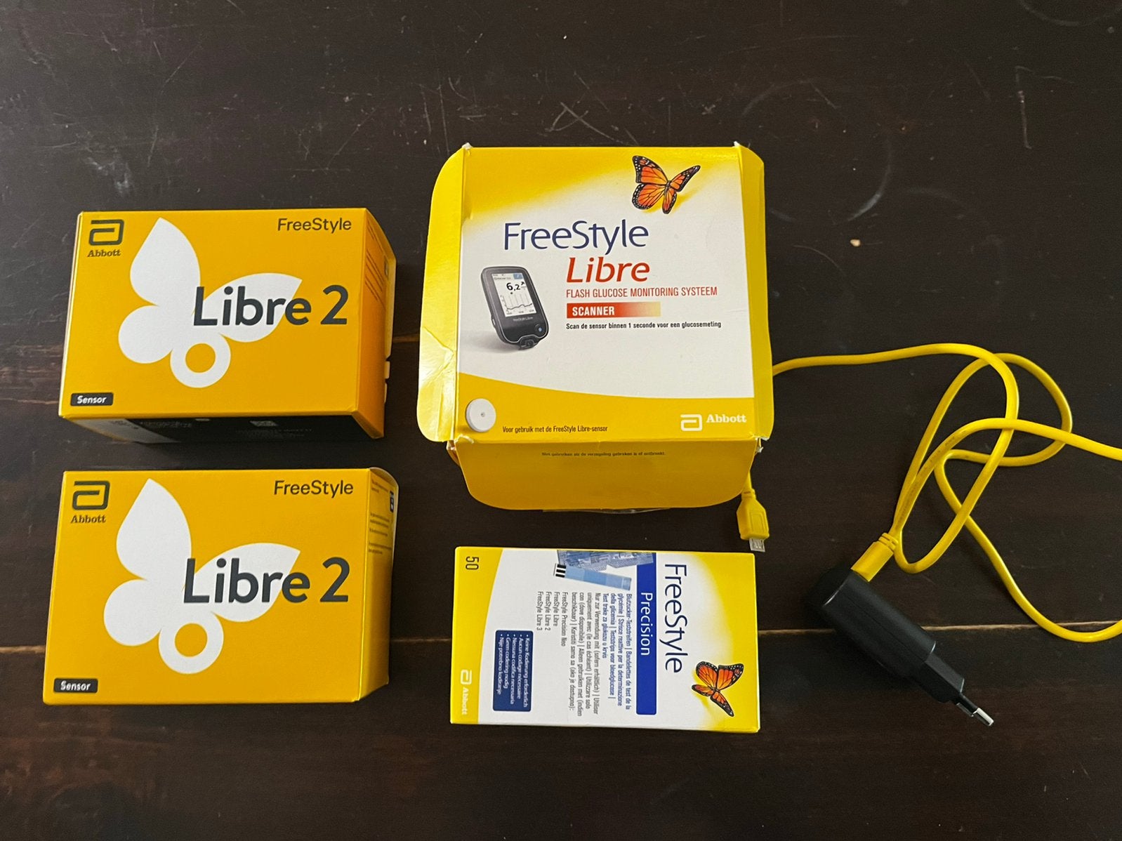 Freestyle libre 2 set (2x sensor + reader), Diversen, Verpleegmiddelen, Verzenden, Nieuw