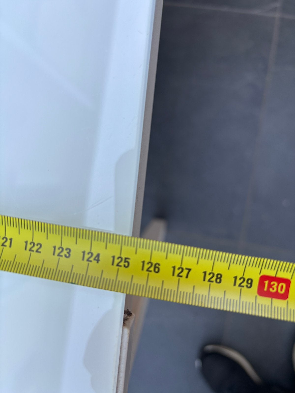 Wiete  glas tafel, Ophalen, Rechthoekig, Glas, 50 tot 100 cm