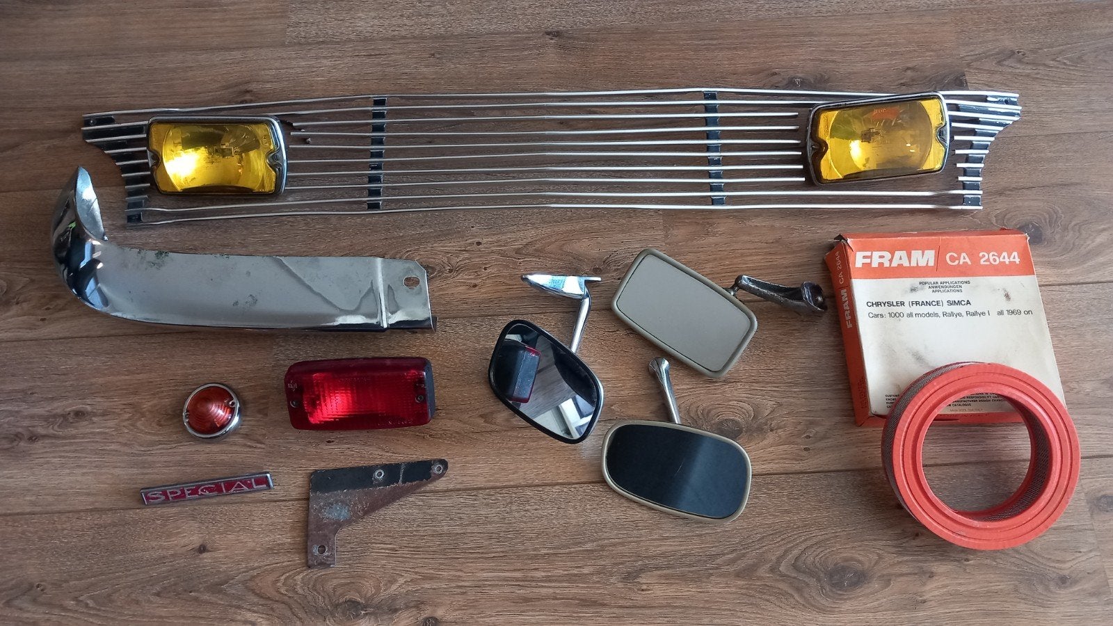 Diverse onderdelen Simca 1100 en andere Franse auto's, Auto diversen, Ophalen, Gebruikt