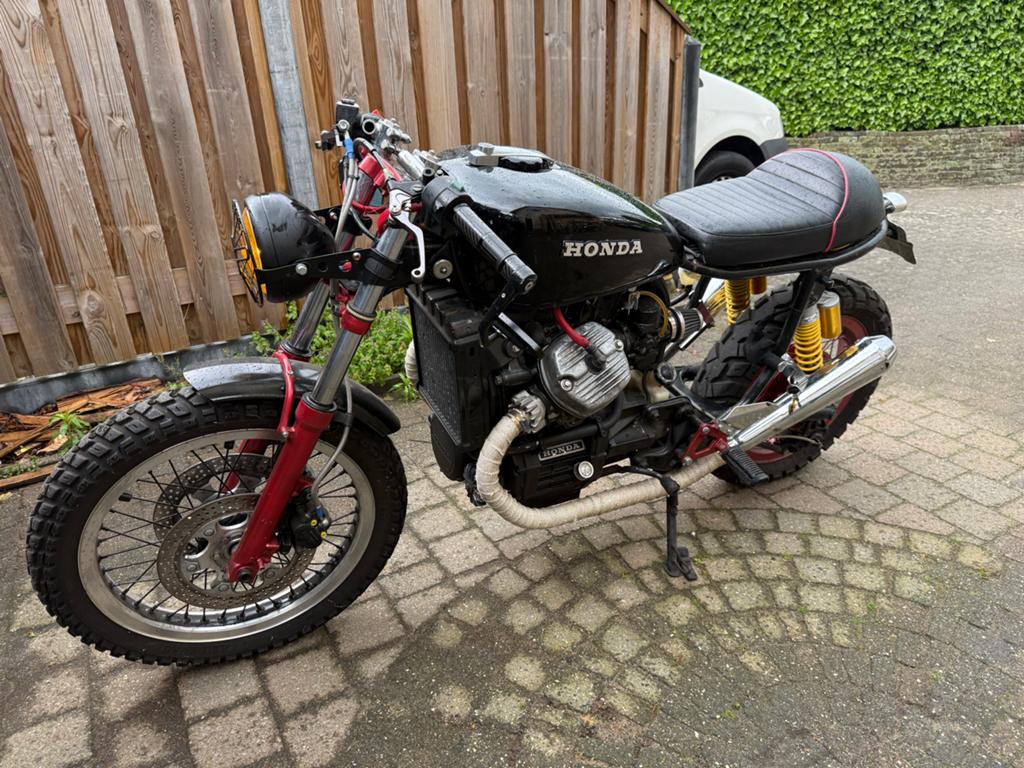Unieke Honda CX500  ‘78 Scrambler - Custom Build, 2 cilinders, Sportuitlaat, Occasion, Motorrijbewijs A