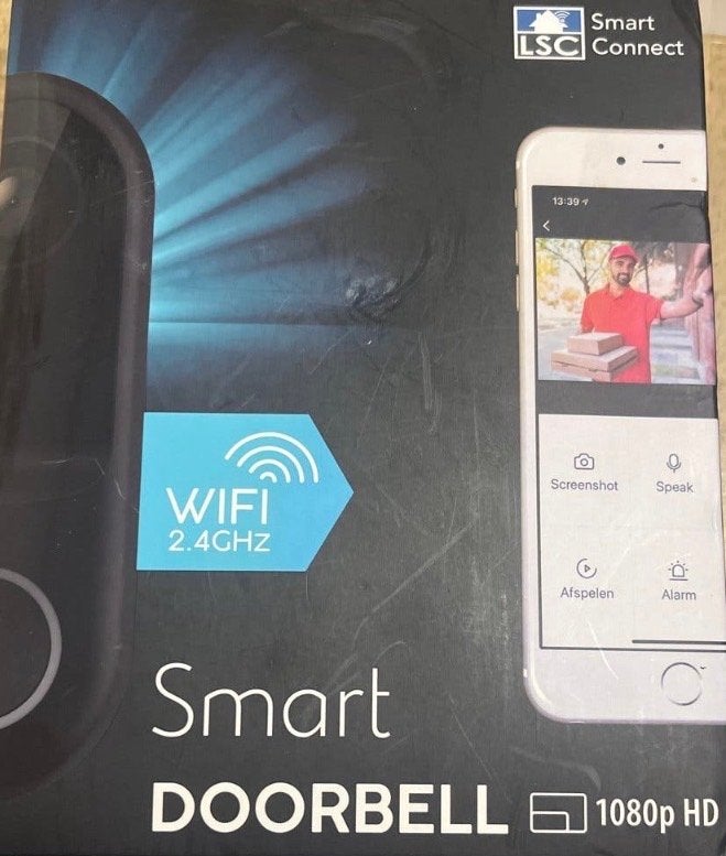 Smart LSC Connect Deurbel 1080p HD met WiFi, Beweging, Overige typen, Ophalen of Verzenden, Zo goed als nieuw