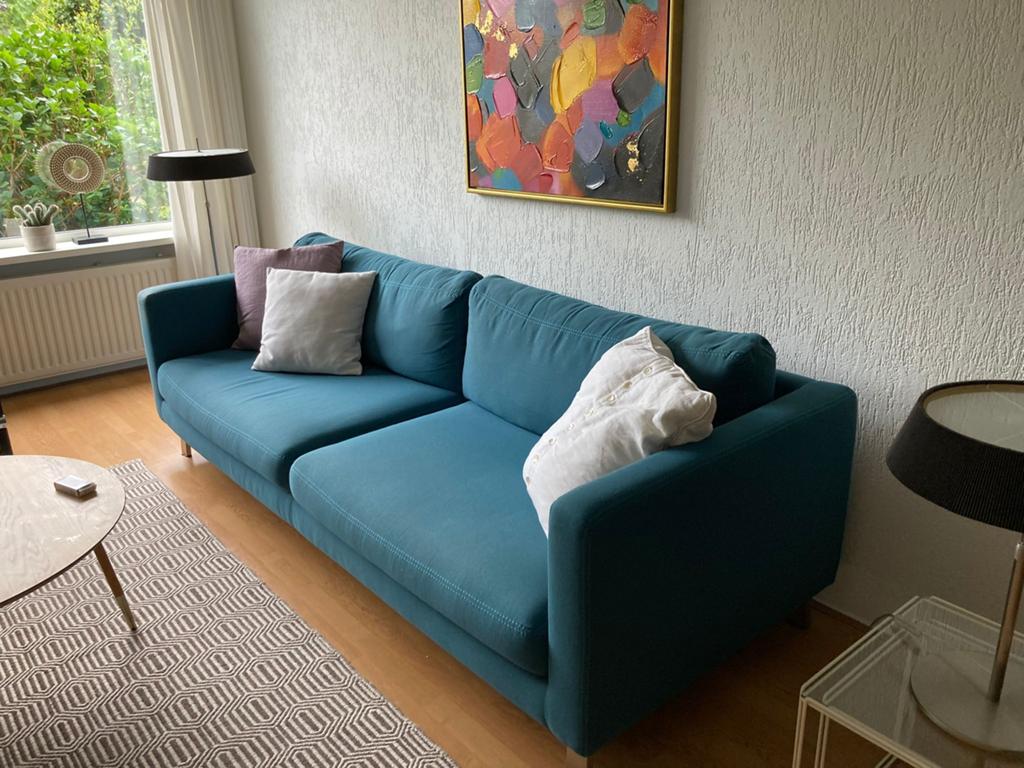3 zitsbank patrol, Gebruikt, 75 tot 100 cm, Ophalen of Verzenden, Rechte bank