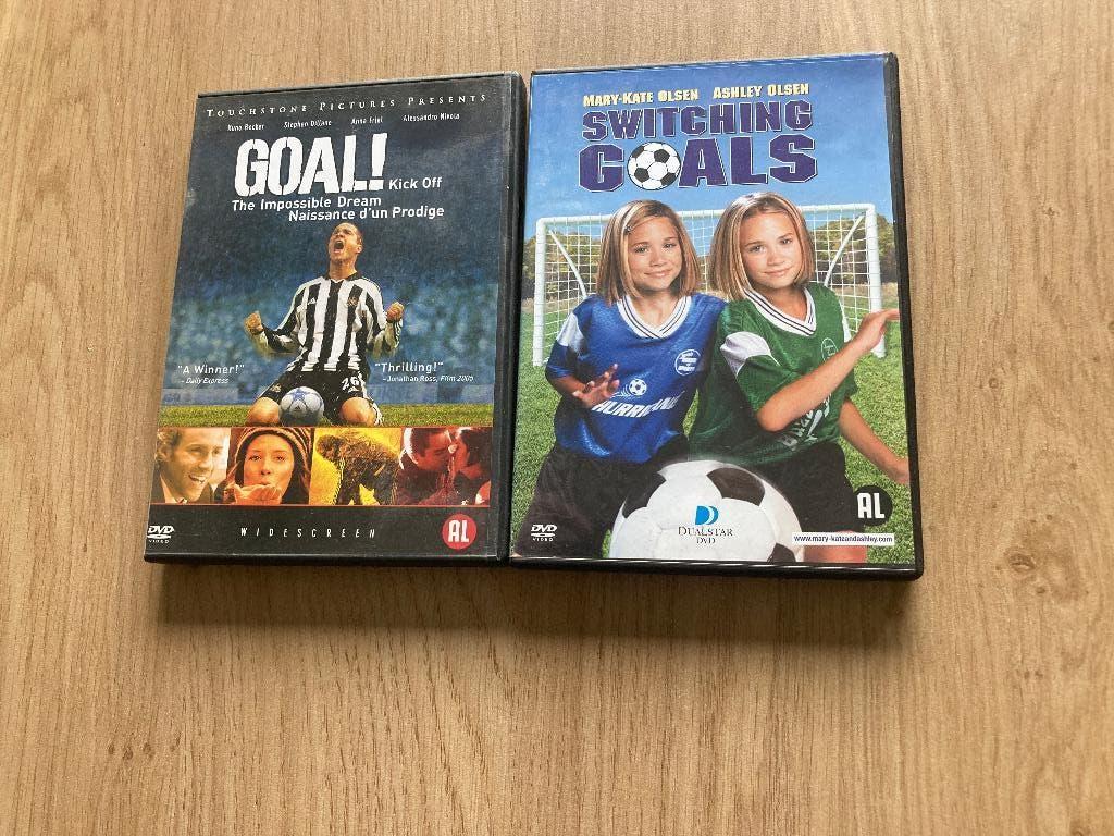 2x DVD over voetbal, Cd's en Dvd's, Gebruikt, Drama, Ophalen of Verzenden, Alle leeftijden