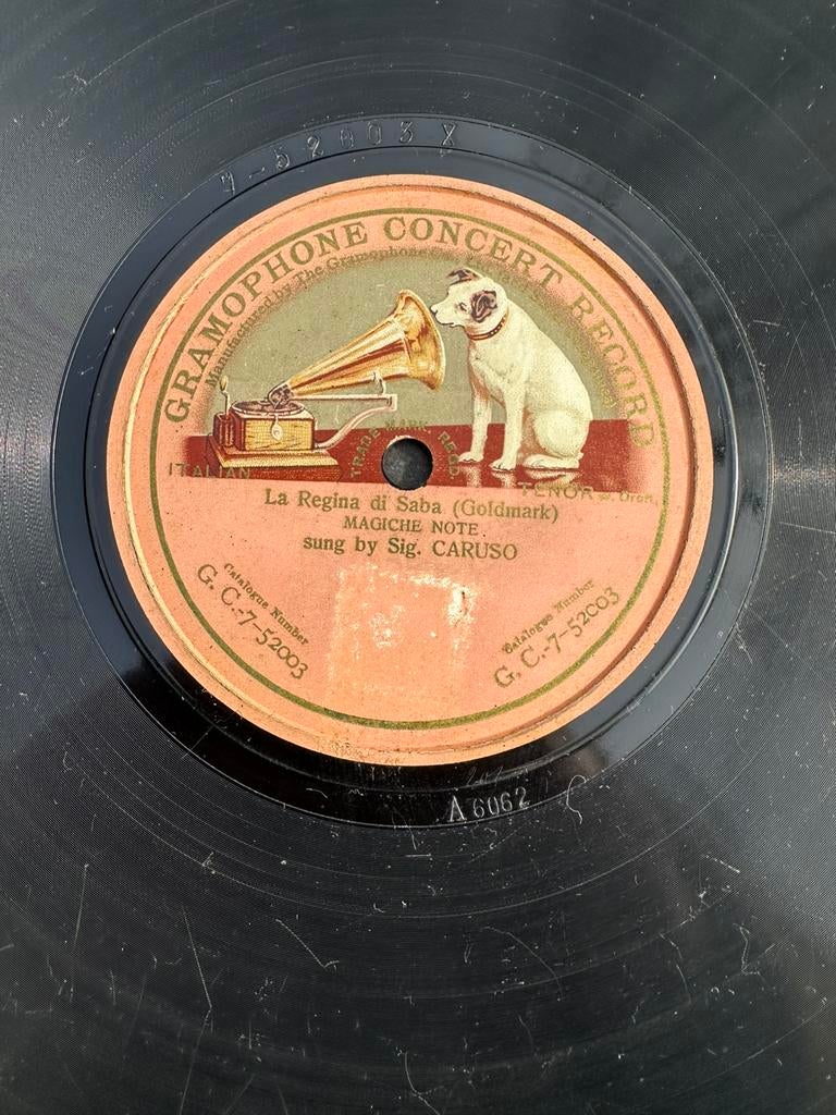 Antieke Schellak  'Gramophone Concert Record' 78 toeren, Antiek en Kunst, Ophalen of Verzenden