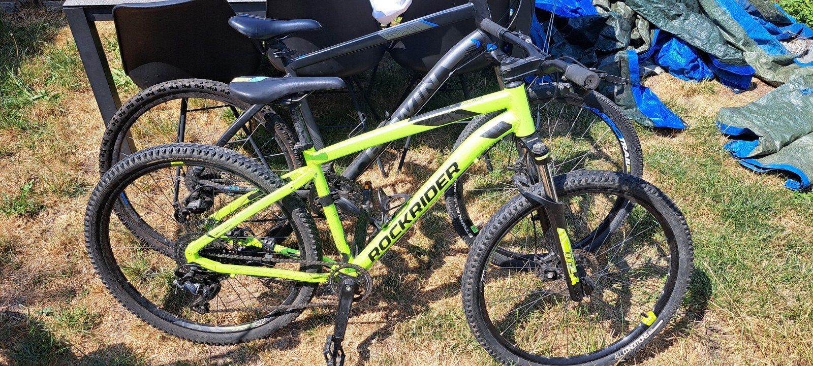Rockrider ST 530 Cross MTB - 9 versnellingen, schijfremmen, Ophalen