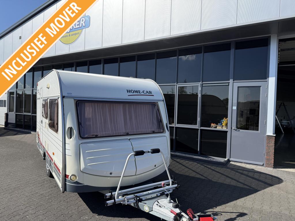 Home-Car Racer 39 Bed 203cm + Zit + WC 830KG Tent + Mover, Home-car, Bedrijf, Treinzit, 750 - 1000 kg