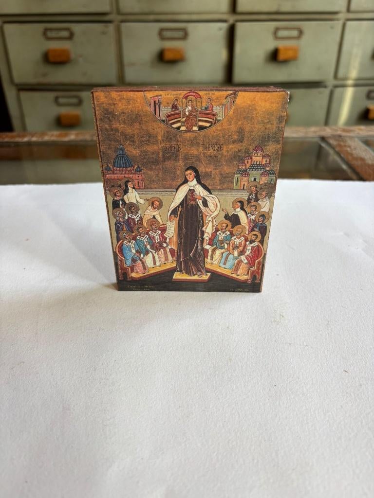 Religieus Paneel met Heilige Theresia van Lisieux