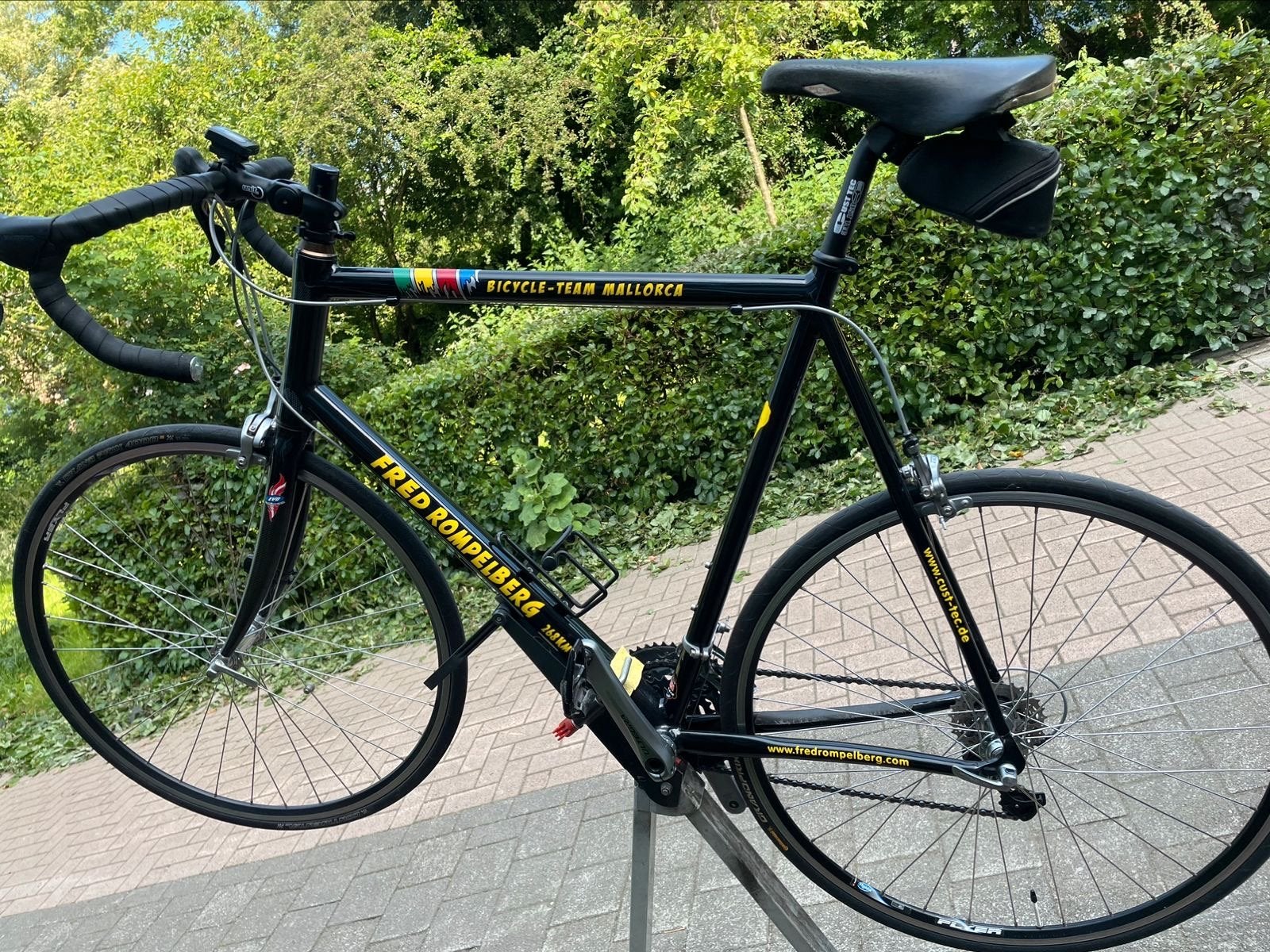 Fred Rompelberg Racefiets Ultegra - Framemaat 60, 28 inch, Aluminium, Zo goed als nieuw, 57 tot 61 cm