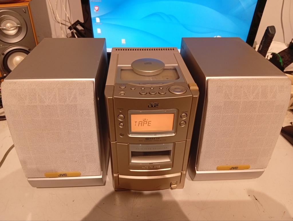 Jvc Ux-t77r, Audio, Tv en Foto, Stereo-sets, Gebruikt, JVC, Ophalen of Verzenden