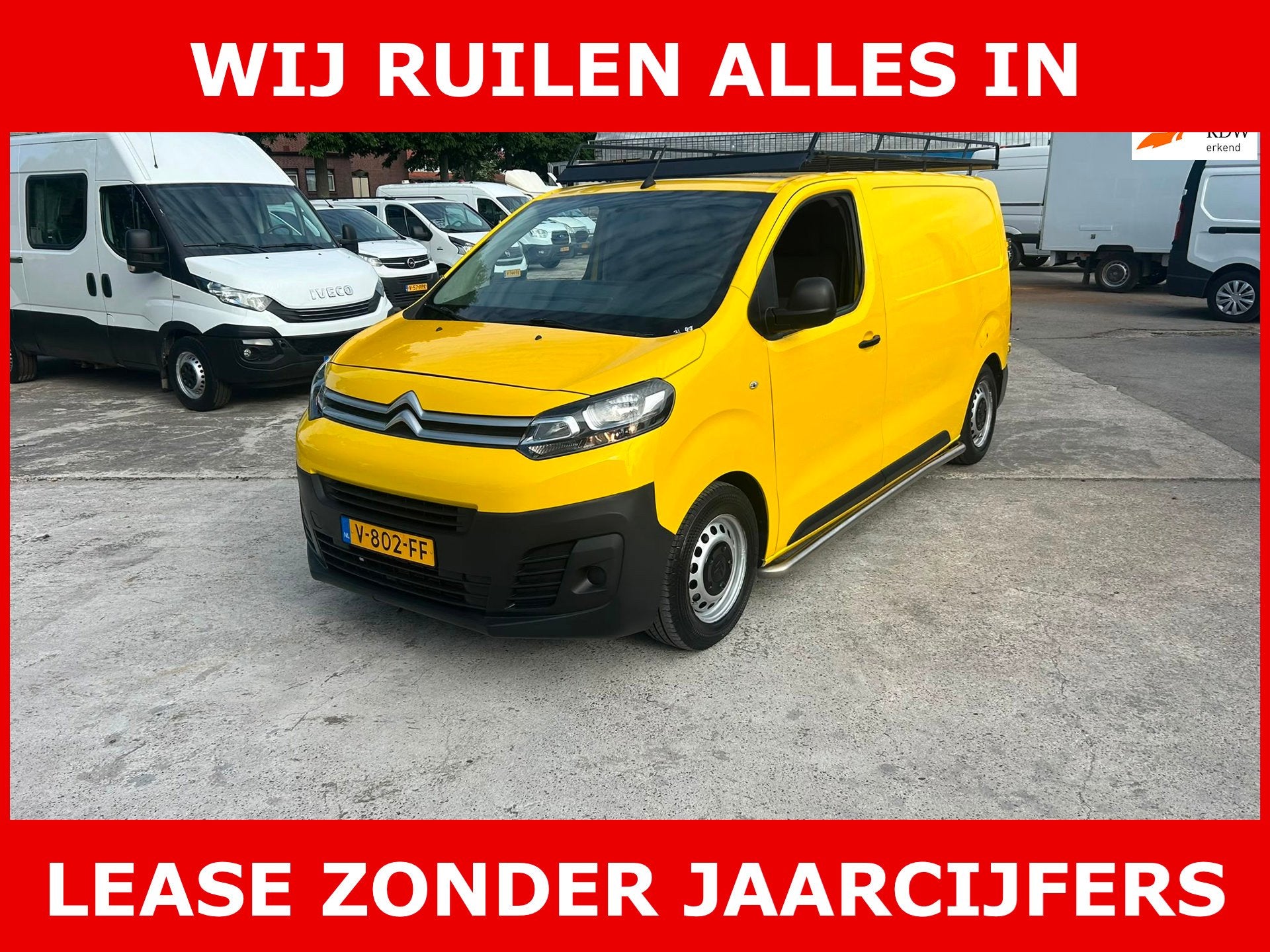 Citroen Jumpy 1.6 HDI 95 Comfort 3 pers euro/6, Voorwielaandrijving, Dealer onderhouden, Stof, Euro 6