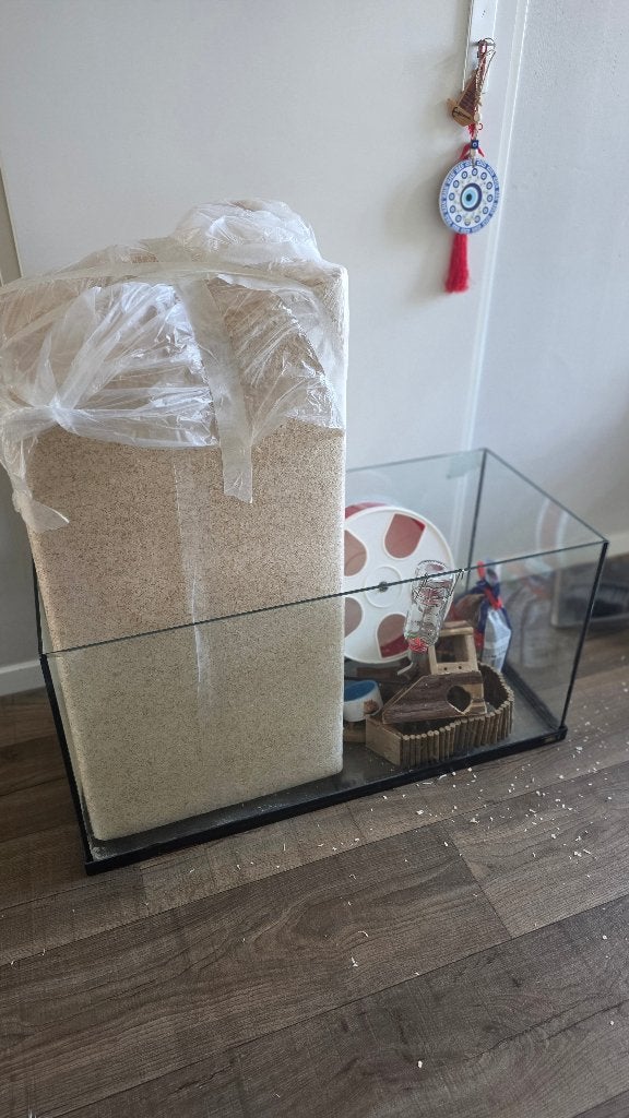 Hamsters kooi en spullen, Kooi, Muis, Zo goed als nieuw, 75 tot 110 cm