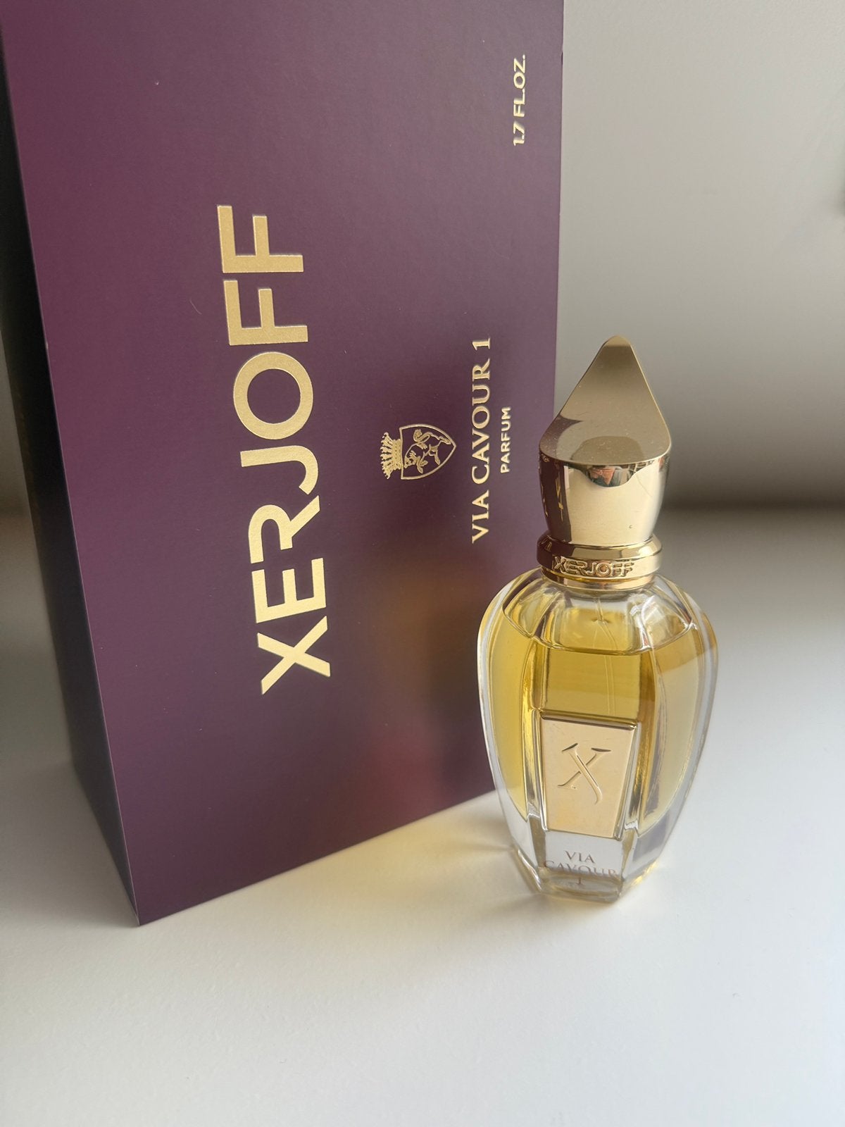 Xerjoff - Via Cavour 1 - decant (5ml), Verzenden, Zo goed als nieuw