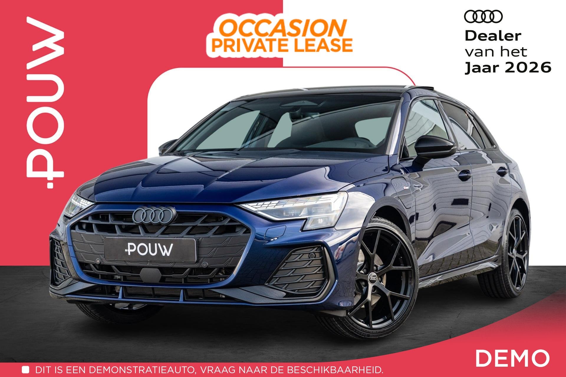 Audi A3 Sportback 40 TFSIe 204pk S edition | Panoramadak | S
