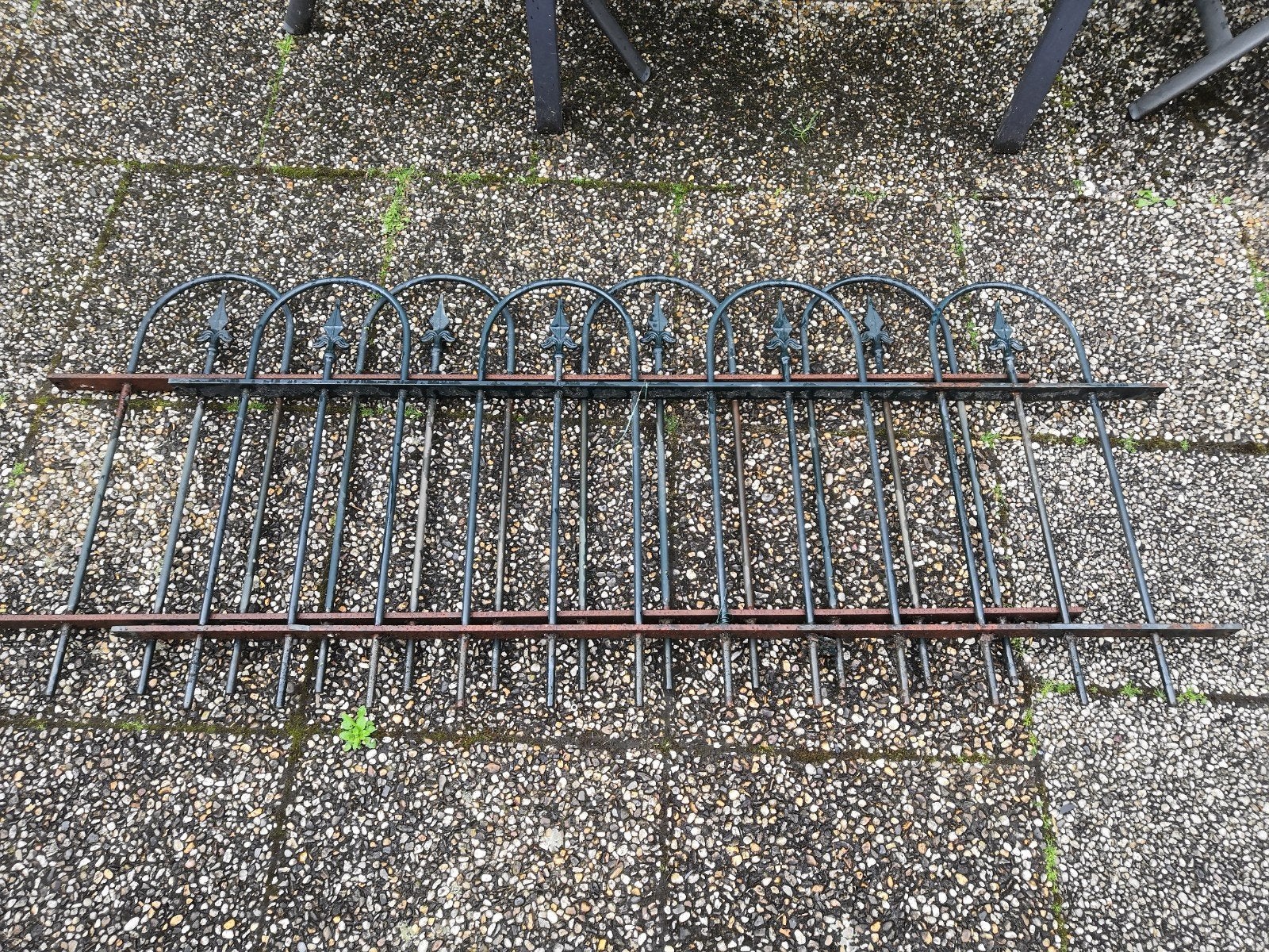 Diverse soorten hekwerk inclusief poort en palen, Tuin en Terras, Tuinhekken en Hekwerk, Ophalen, Met poort, Gebruikt, Sierhekwerk