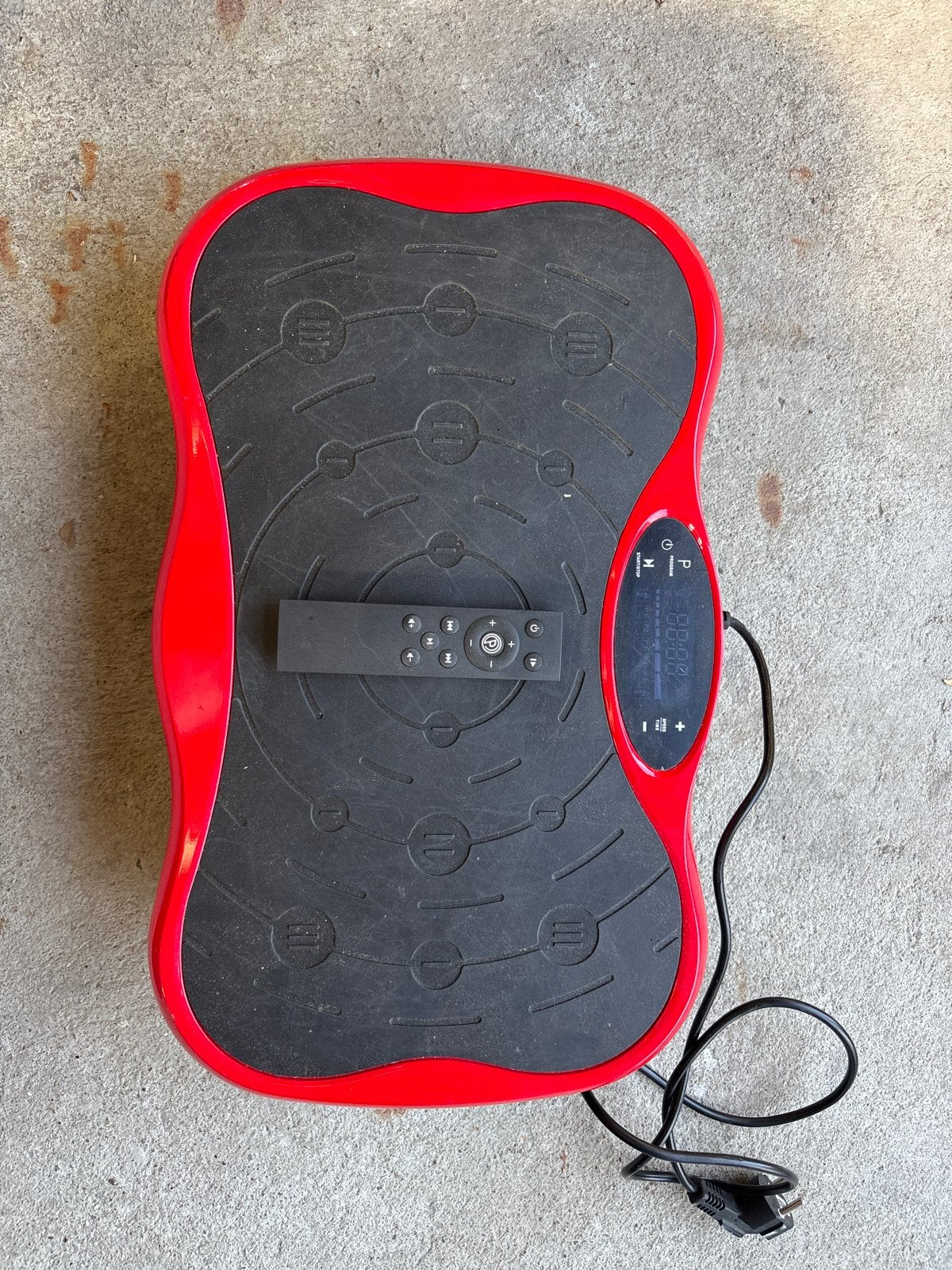 Vibratieplaat met afstandsbediening, Ophalen of Verzenden, Gebruikt, Armen, Overige typen