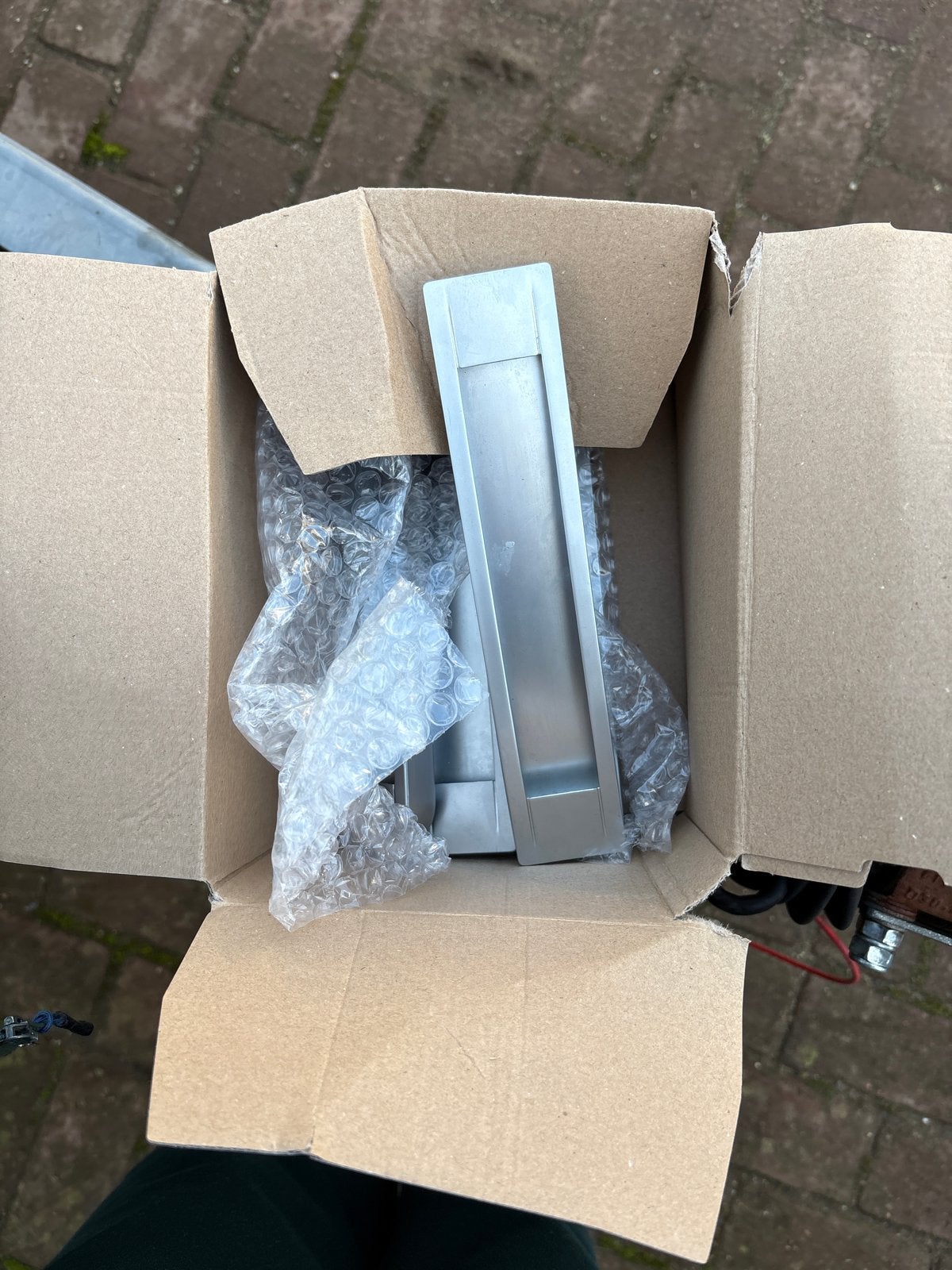 Inbouw Schuifdeurkommen - RVS Look, Ophalen of Verzenden, Nieuw, Rvs, Schuif of Grendel