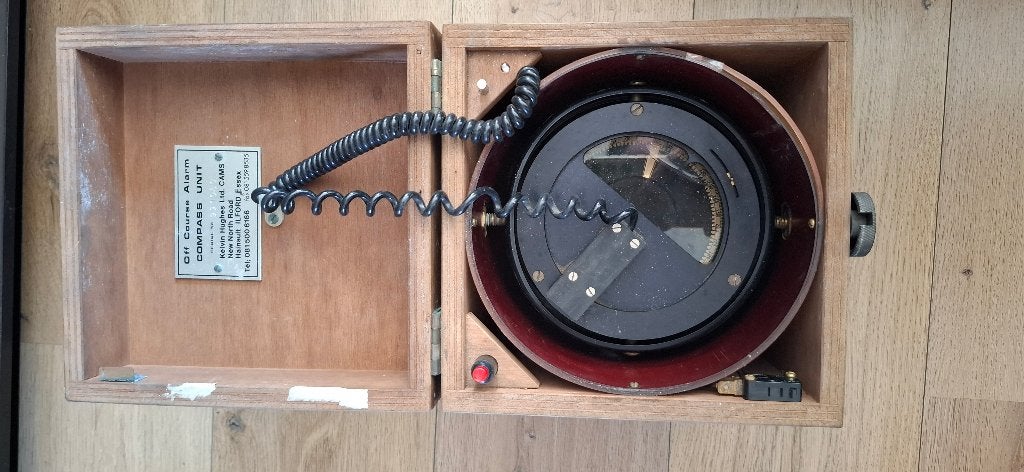 Vintage Kelvin Hughes Off Course Alarm Scheepskompas, Gebruikt, Kelvin Hughes, Onbekend, Ophalen of Verzenden