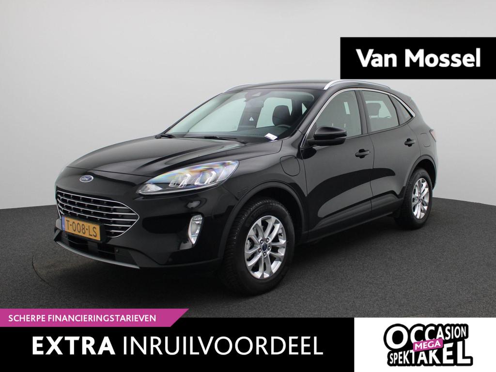 Ford Kuga 2.5 PHEV Titanium | ACHTERUITRIJCAMERA | APPLE CAR, 12 maanden, Gebruikt, 4 cilinders, Zwart