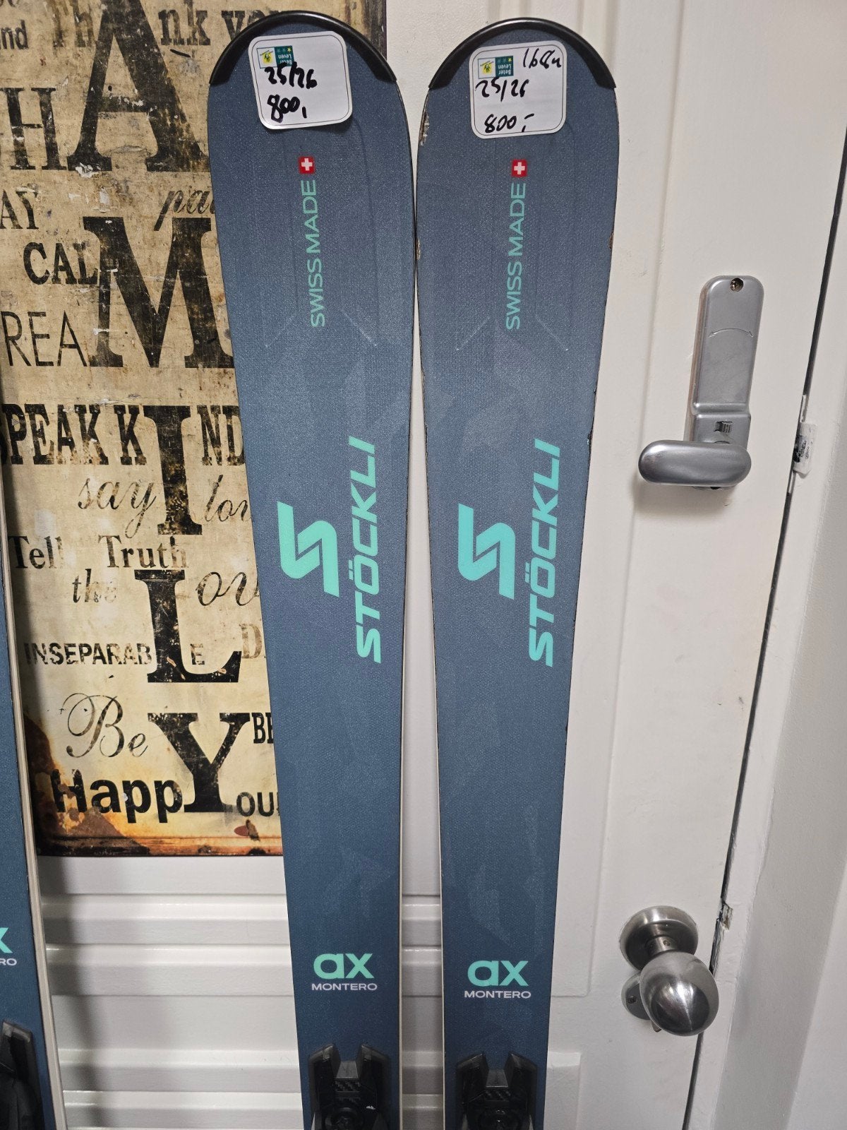 168cm 25/26 STOCKLI MOTERO AX VOOR KENNERS, Overige merken, 160 tot 180 cm, Stockli, Ophalen of Verzenden